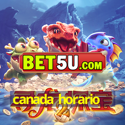 canada horario